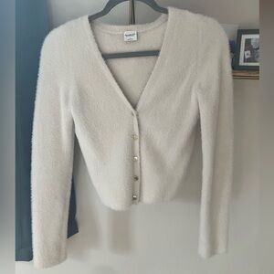 Abercrombie Eyelash Slim Cardigan S